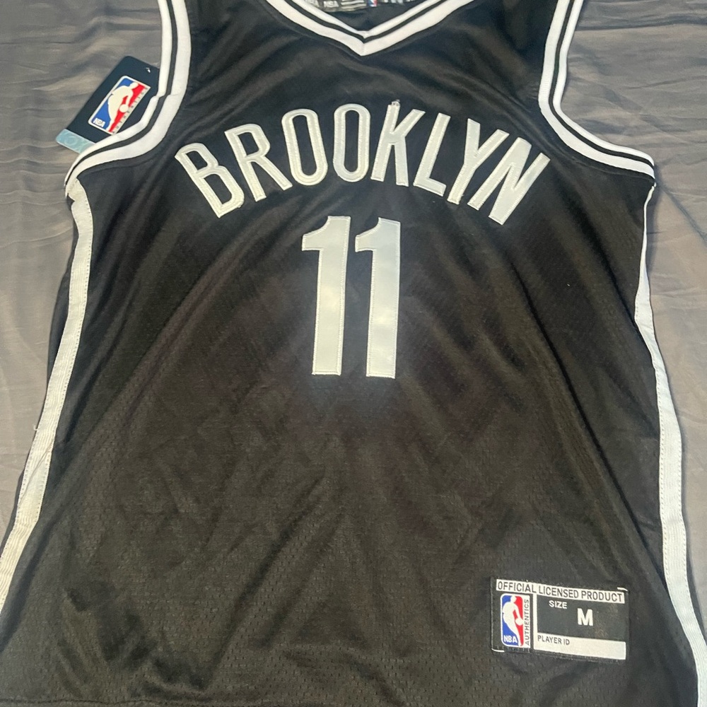 NBA Kyrie Irving Black Brooklyn Nets Jersey Youth